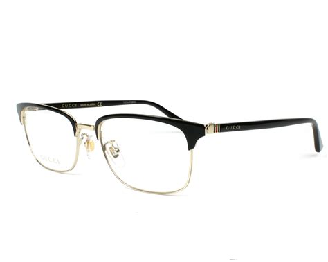 black gucci eyeglasses women|gucci glasses black and gold.